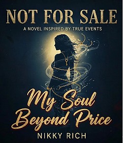 Step with me into Not For Sale: My Soul Beyond Price.  Here, we stand firm in who we are, unshaken by expectations or demands.  Feel the ground beneath you, the steady truth in your chest. Your soul is  yours alone — untouched, unbought, unbroken. In that knowing, your  strength becomes unmistakable.