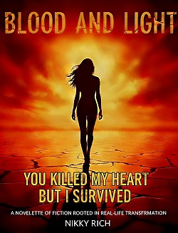 Blood and Light: You Killed My Heart, But I Survived. I am Soraya.    Here, we confront the pain that cut deeper than words, the betrayals that shook our sense of trust, and the darkness that threatened to settle and stay. Breathe. Feel each scar, each tremor of heartbreak, every echo of what was taken from you. Witness the quiet, unyielding strength that grows from surviving what once seemed unbearable. Survival is not just enduring—it is clarity, courage, and the steady, luminous light of resilience that emerges slowly, patiently, from the spaces heartbreak has carved within us.    This journey is not about forgetting, moving on too quickly, or pretending wounds never existed. It is about being present with them, honoring the truths they hold, and recognizing the power that comes from facing them fully. Every scar tells a story, every moment of pain is a teacher, and every act of survival strengthens the heart and soul. Even after betrayal and loss, life continues, carrying insight, depth, and a luminous strength that can only belong to someone who has been broken and stood fully, unwavering, in their own truth.